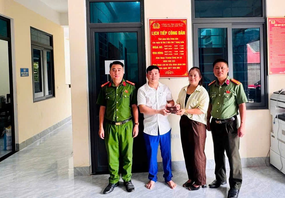 Trao trả tài sản cho anh Cương