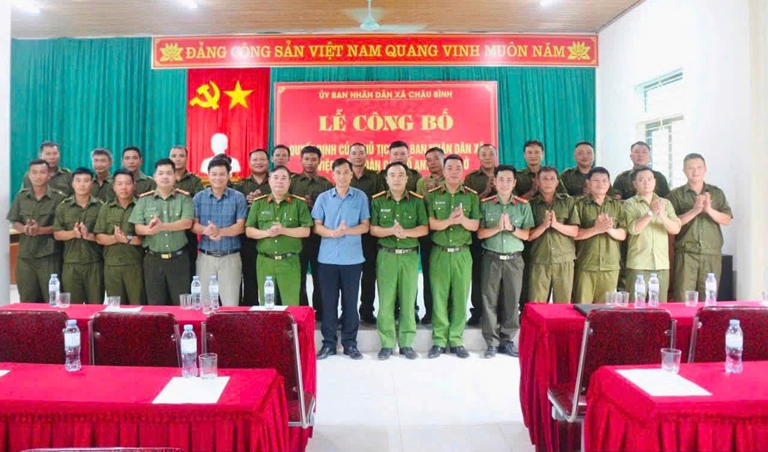 Việc kiện toàn, thành lập các Tổ ANTT ngay sau khi hoàn thành sắp xếp thôn, bản góp phần bảo đảm an ninh trật tự trên địa bàn