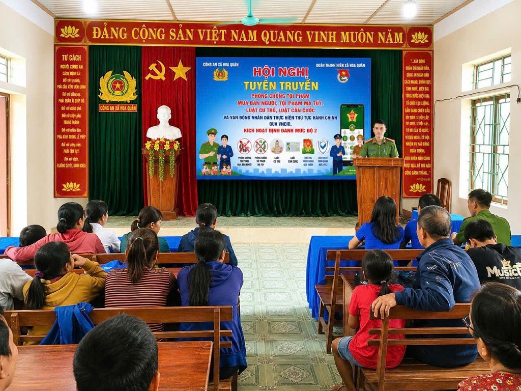 Tại buổi tuyên truyền