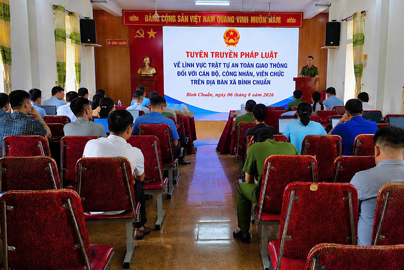 Toàn cảnh buổi tuyên truyền
