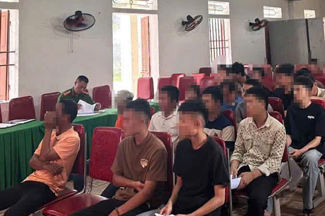 Đông đảo người chấp hành án tại cộng đồng tham gia Hội Nghị