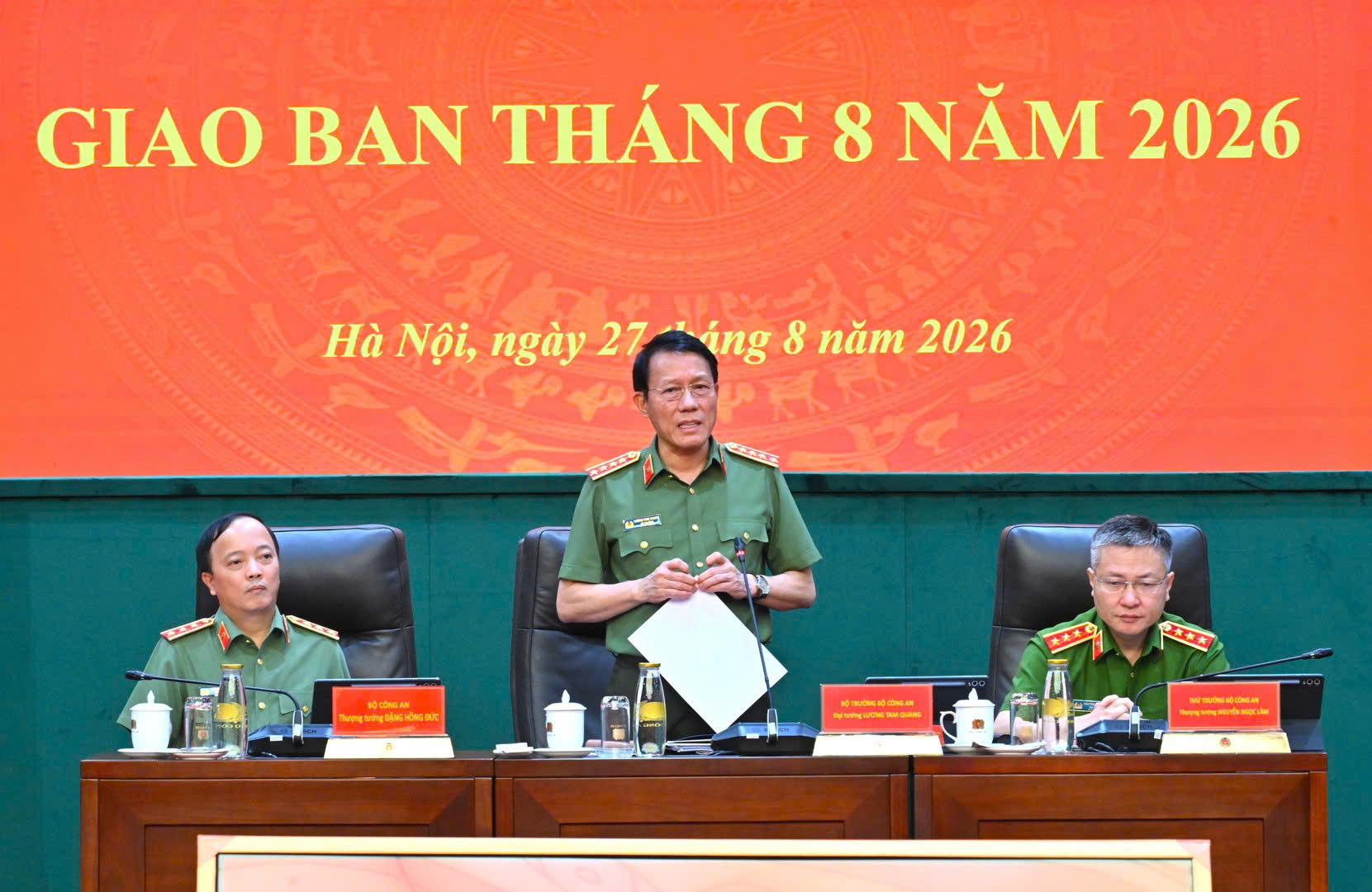 Bộ trưởng Lương Tam Quang phát biểu chỉ đạo tại Hội nghị