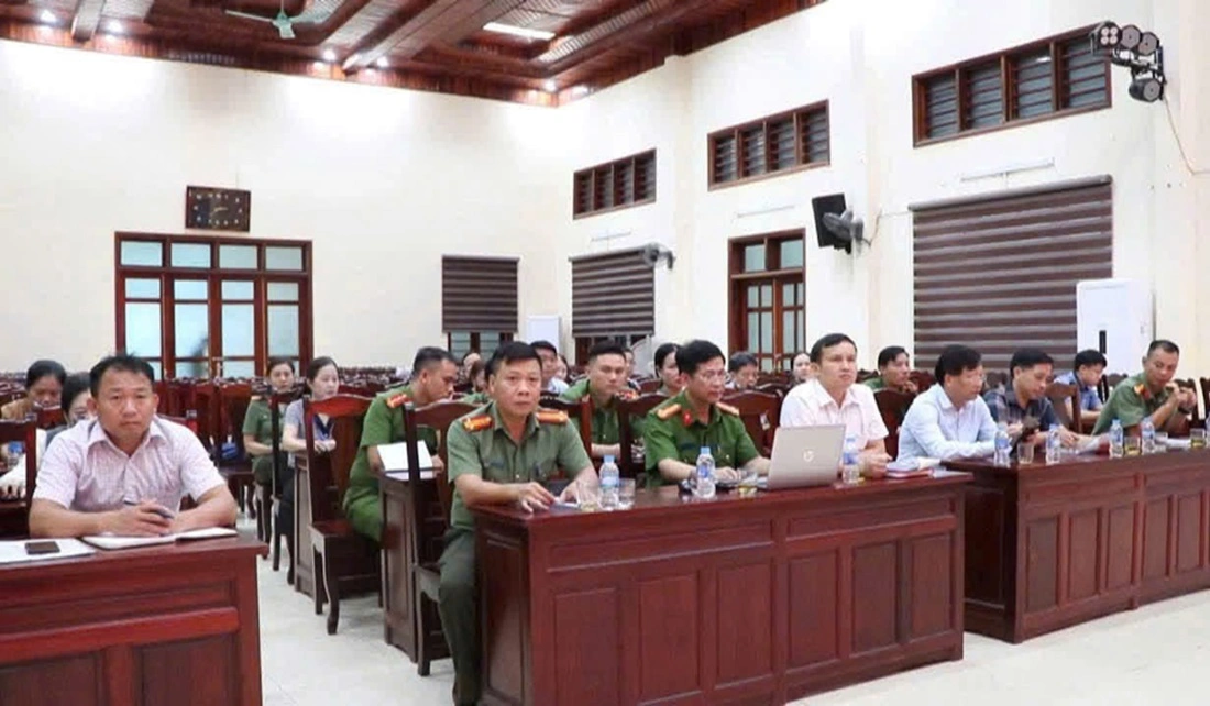 Công an xã Đông Lộc tham mưu tổ chức Hội nghị tập huấn bảo vệ bí mật Nhà nước năm 2026