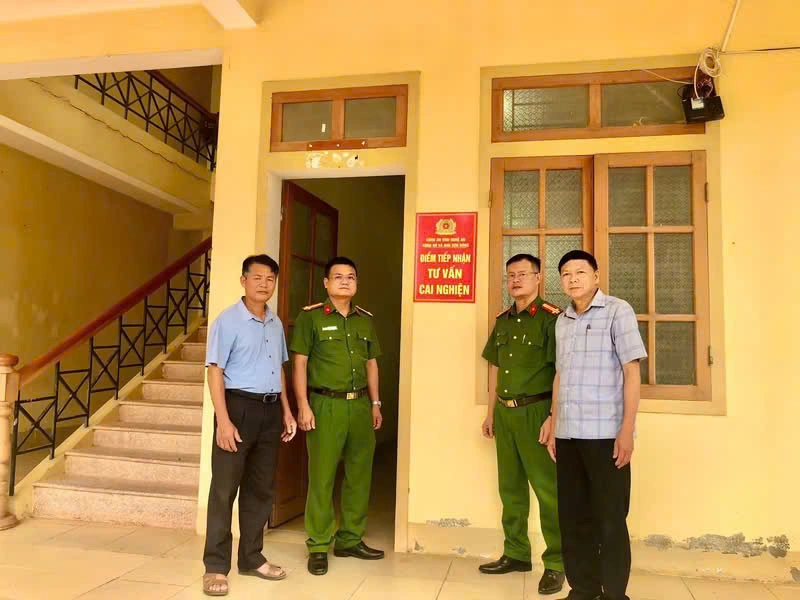 Công an xã ra mắt mô hình