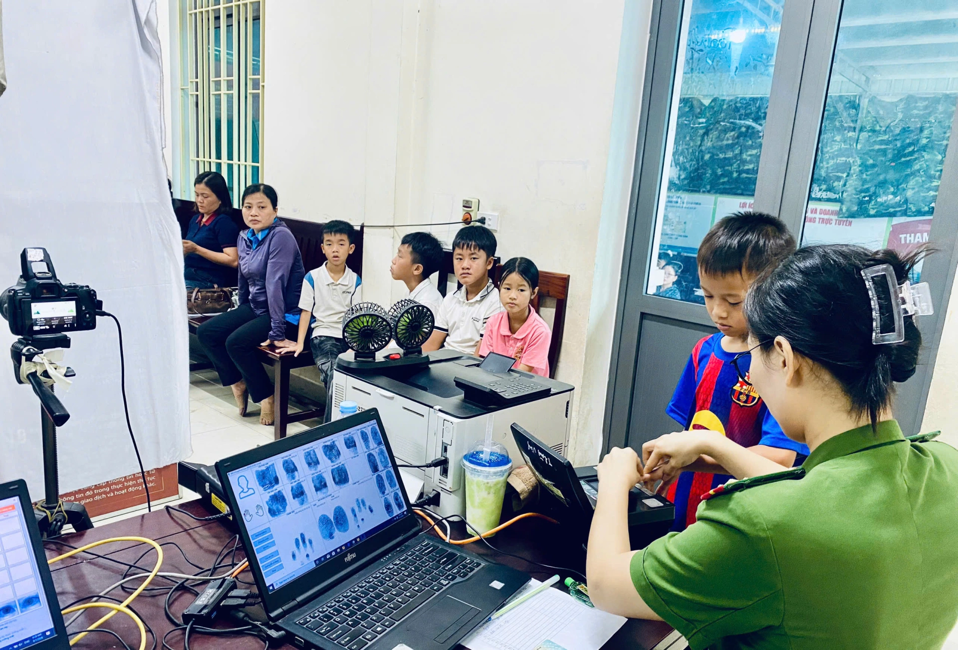 Công an xã Đô Lương duy trì tiếp công dân xuyên kỳ nghỉ lễ Quốc khánh