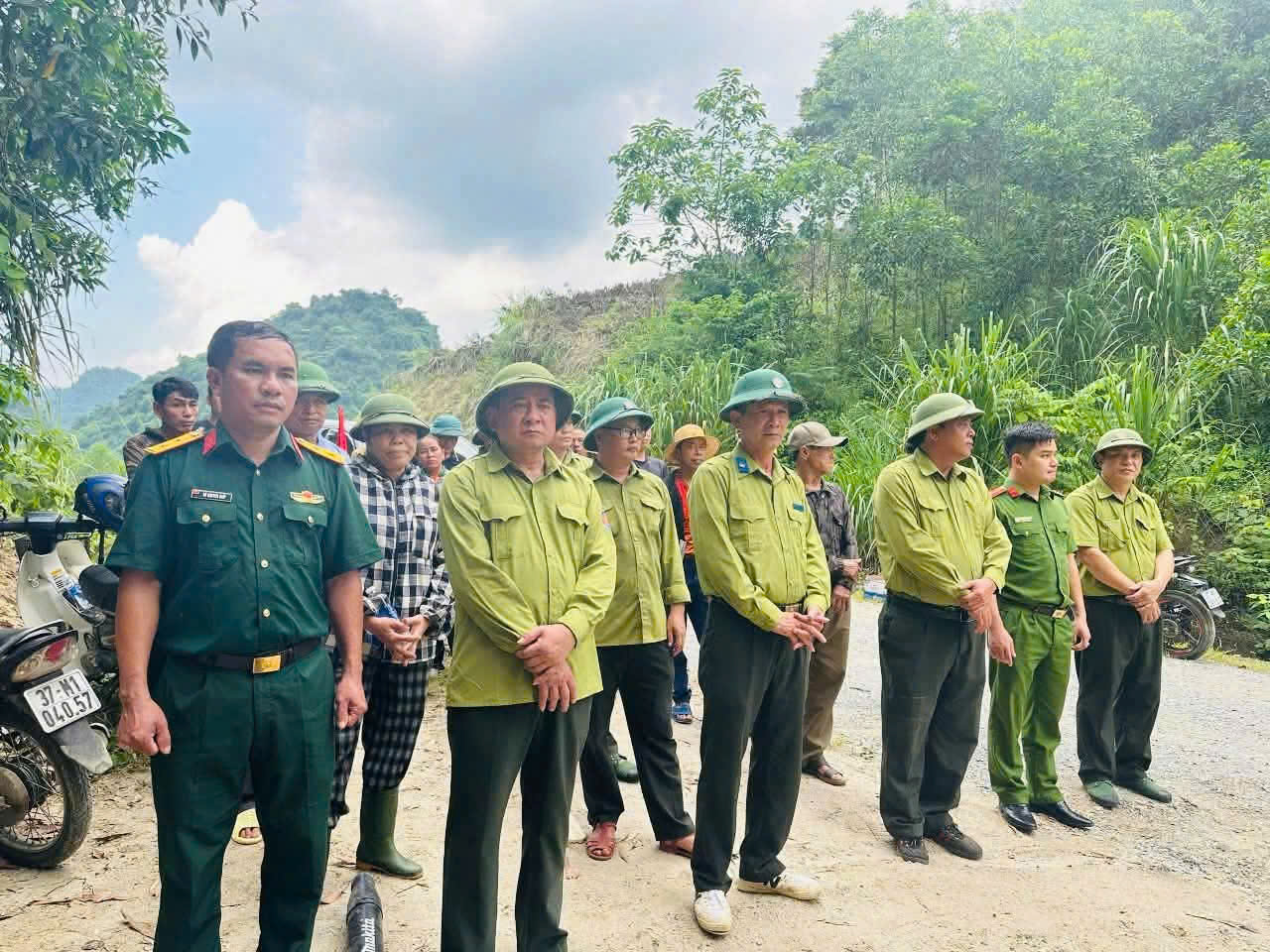 Lực lượng tham gia buổi diễn tập