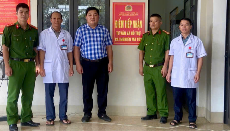 Xã Châu Khê ra mắt Điểm tiếp nhận, tư vấn cai nghiện ma túy