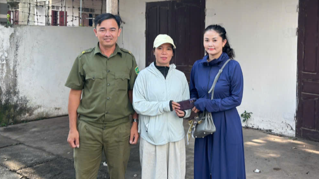 Công an xã Thuần Trung kịp thời hỗ trợ người dân tìm tài sản thất lạc