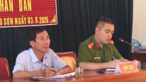 Công an xã Yên Xuân tổ chức Diễn đàn 