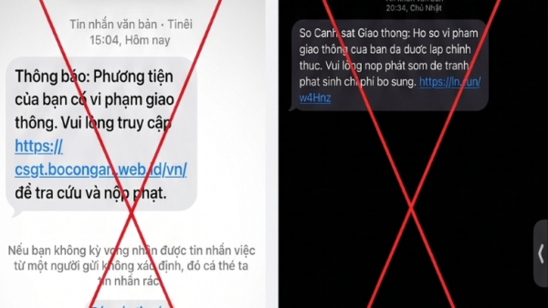 Cảnh giác thủ đoạn mạo danh cơ quan chức năng thông báo phạt nguội để lừa đảo