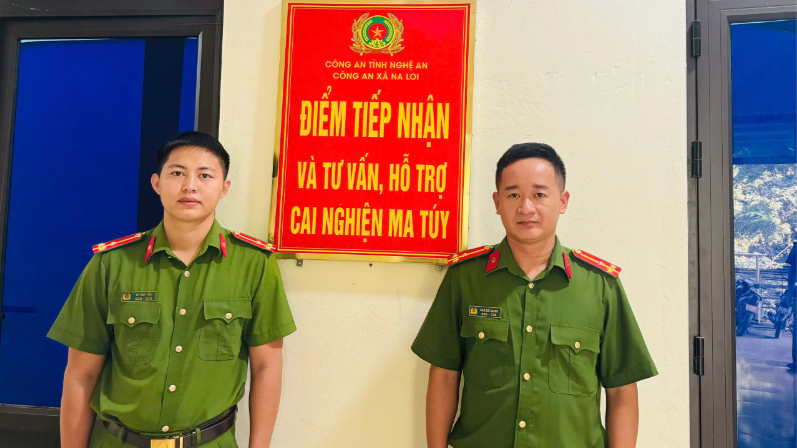 Công an xã Na Loi ra mắt điểm tiếp nhận và tư vấn, hỗ trợ cai nghiện ma túy