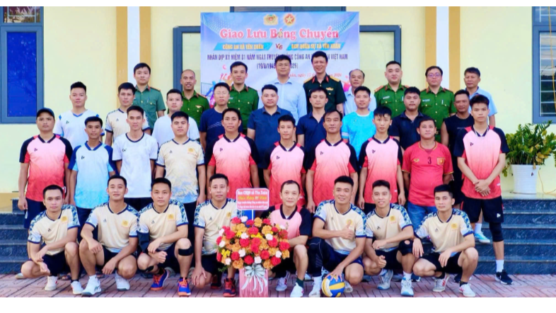 Sôi nổi giải bóng chuyền nội bộ