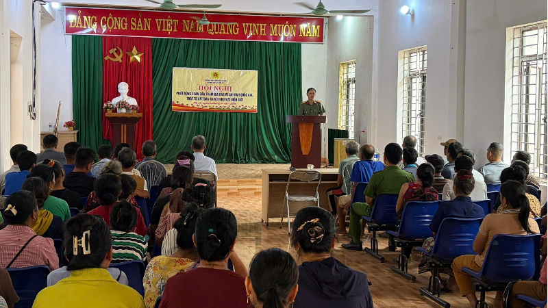 Phát động toàn dân tham gia bảo vệ an ninh quốc gia, giữ gìn trật tự, an toàn xã hội