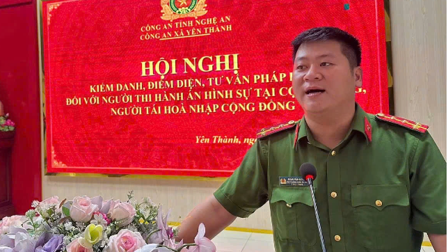 Điểm danh, kiểm diện và tuyên truyền pháp luật cho người chấp hành án tại cộng đồng