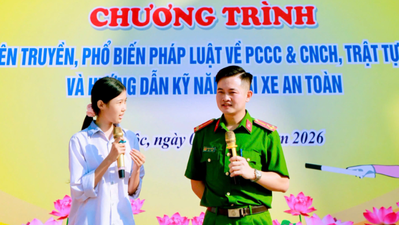Gieo mầm ý thức PCCC cho thế hệ trẻ