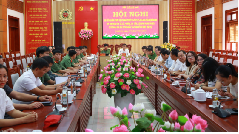 Xây dựng xã, phường, cơ quan, doanh nghiệp đạt chuẩn ANTT phải thực chất, hiệu quả