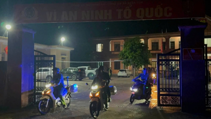 Công an xã Xuân lâm bảo đảm ANTT trước bầu cử Xóm trưởng
