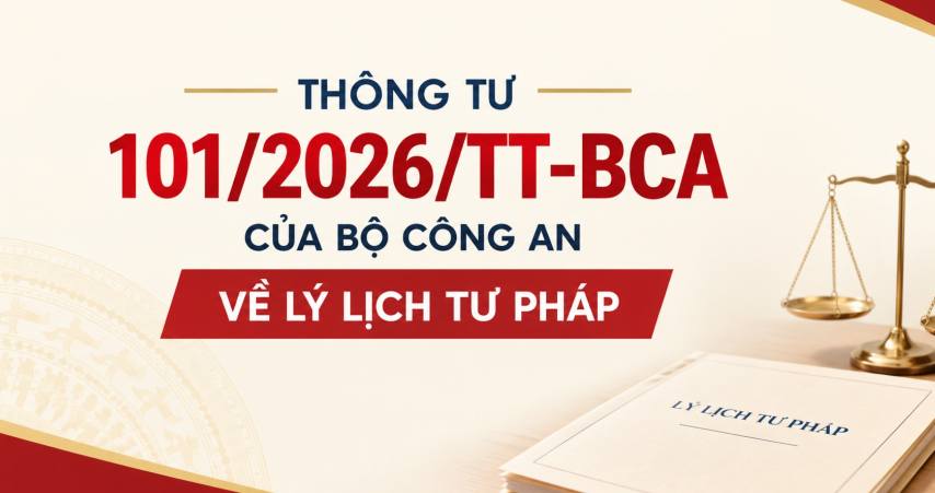 Thông tư 101/2026/TT-BCA của Bộ Công an