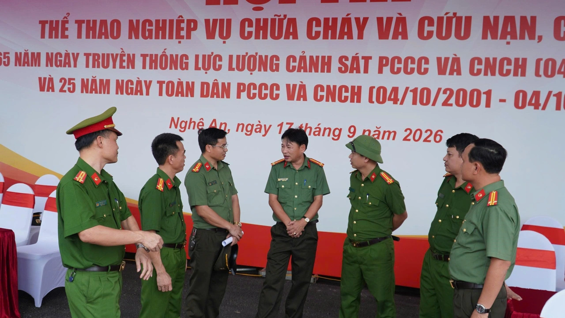 Sẵn sàng Hội thi thể thao nghiệp vụ chữa cháy và cứu nạn, cứu hộ