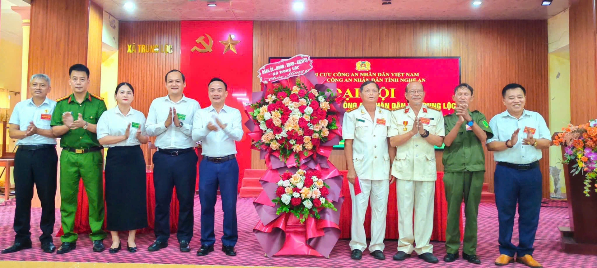 Đại hội Hội Cựu Công an nhân dân (CAND) xã Trung Lộc lần thứ I, nhiệm kỳ 2026 – 2031