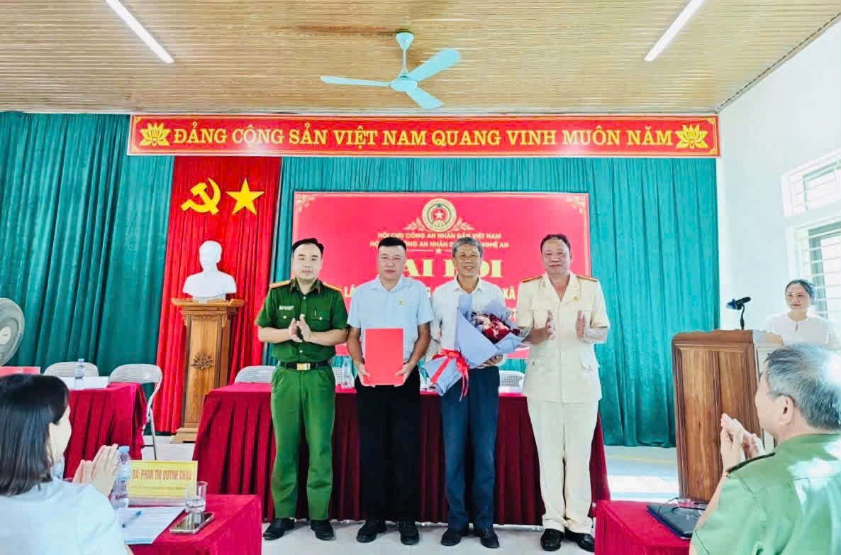 Đại hội thành lập Hội Cựu CAND xã Châu Bình lần thứ I