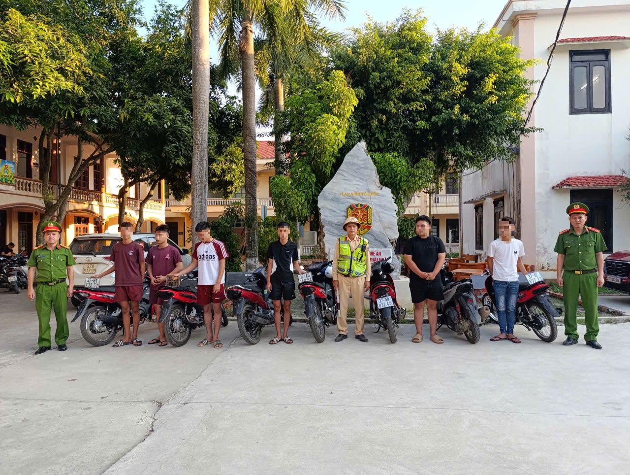 Công an phường Thái Hòa tăng cường đấu tranh phòng, chống tội phạm, xử lý thanh thiếu niên vi phạm pháp luật