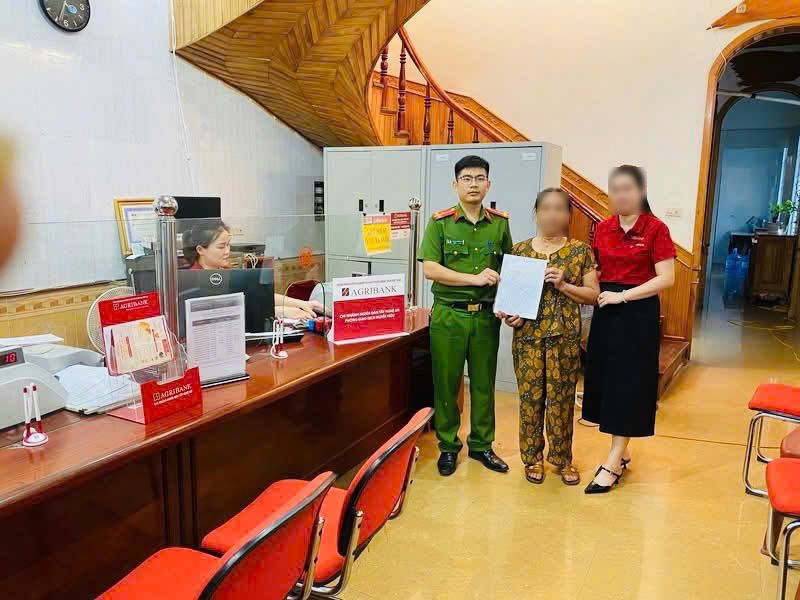 Công an xã Nghĩa Hưng ngăn chặn vụ lừa đảo hàng trăm triệu đồng