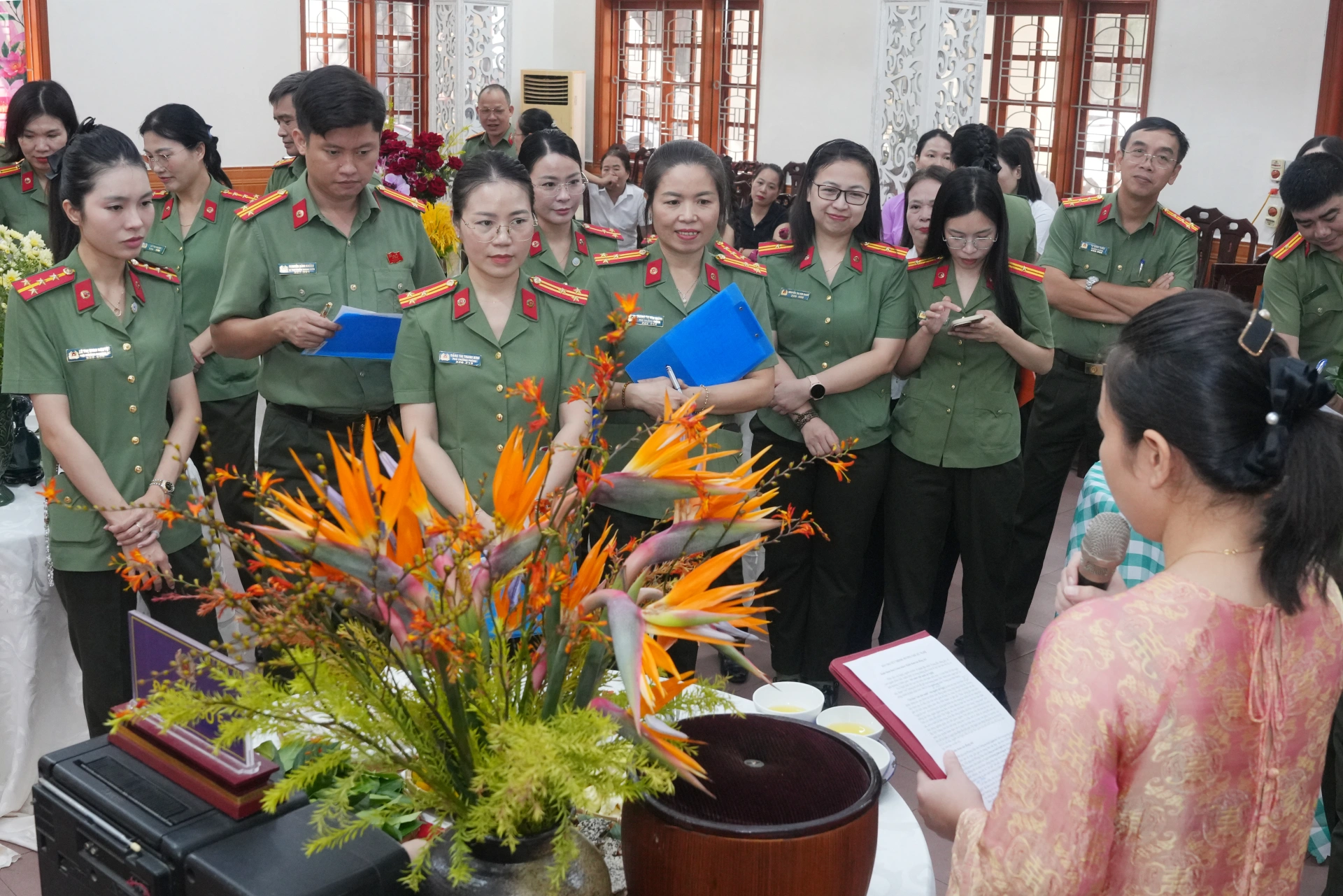 Phòng Hậu cần Công an tỉnh Nghệ An tổ chức Hội thi “Hương chè xứ Nghệ”
