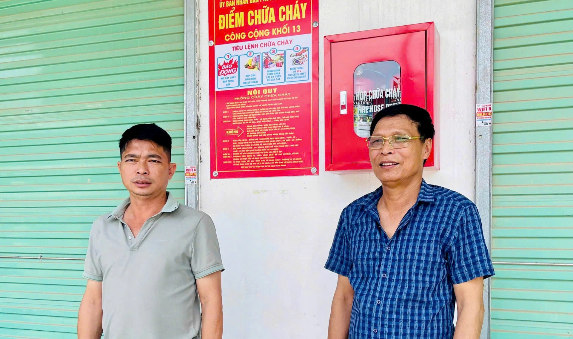 Tiếp tục lan tỏa mô hình “Điểm chữa cháy công cộng”