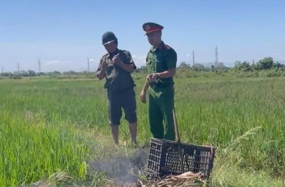 Công an phường Vinh Hưng xử lý hoạt động bẫy, bắt chim di cư, chim hoang dã