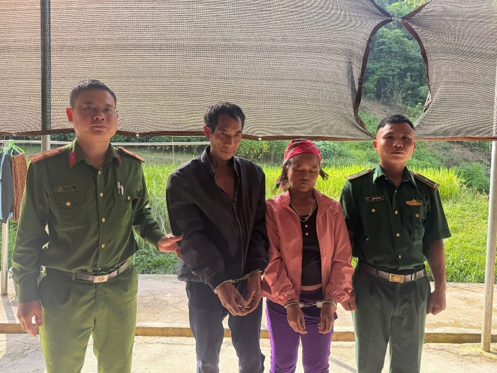 Công an xã Bắc Lý bắt giữ 02 đối tượng mua bán trái phép chất ma túy