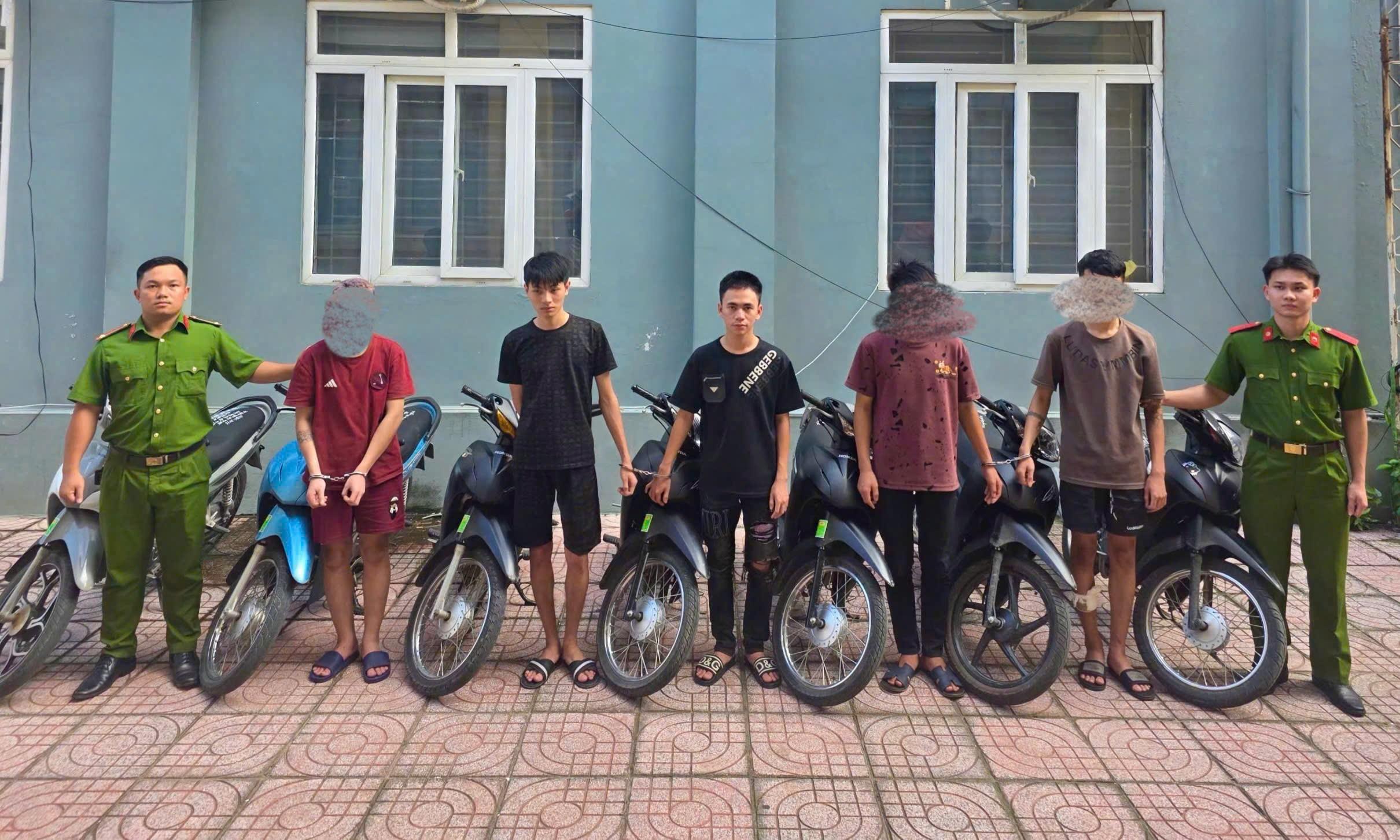 Công an phường Vinh Phú liên tiếp bắt giữ hai nhóm đối tượng trộm cắp tài sản