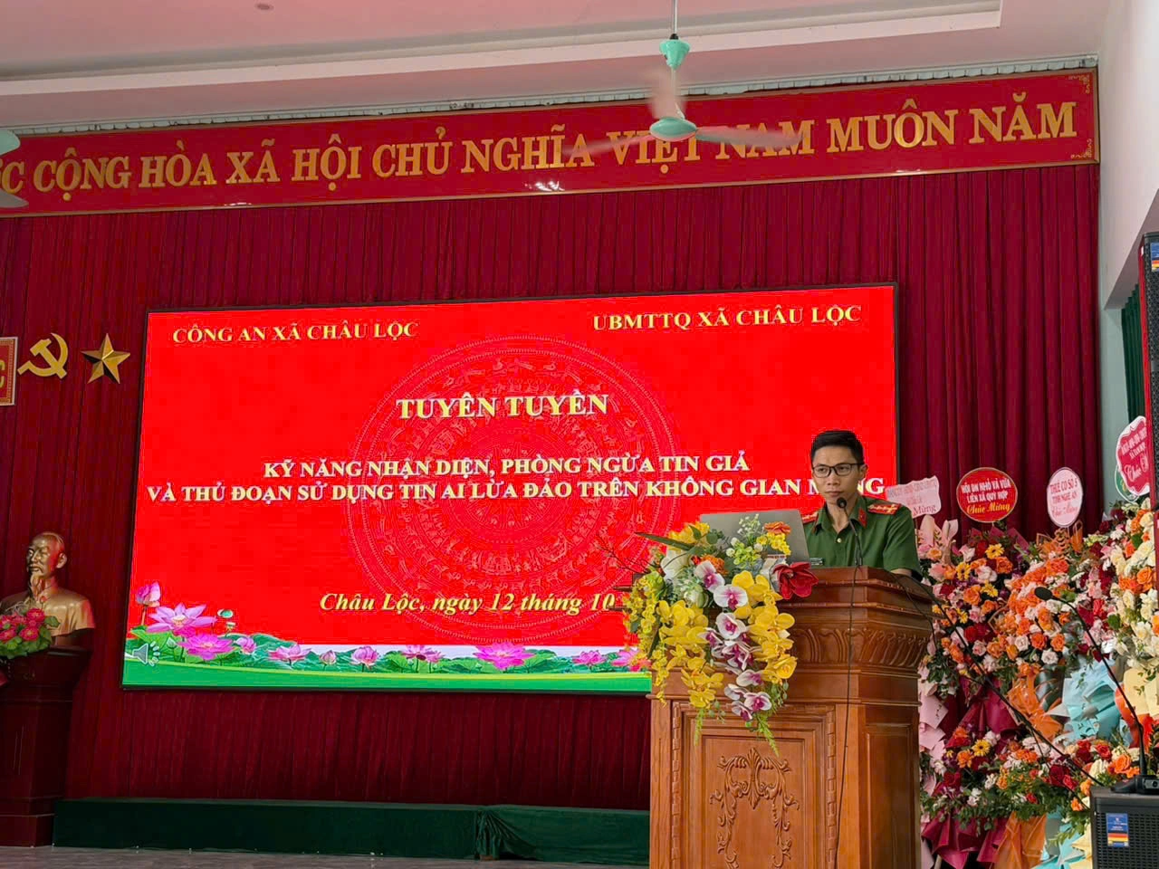 Tuyên truyền Luật an ninh mạng và kỹ năng nhận diện tin giả do AI tạo ra