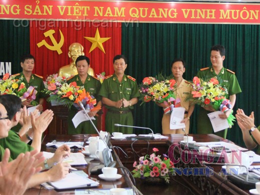Bộ Công an kiểm tra công tác PCTP tại Nghệ An