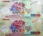 Đôi nam nữ tiêu thụ tiền giả
