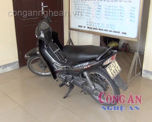 Trộm xe máy ở Nghệ An, bị bắt ở Hà Nội