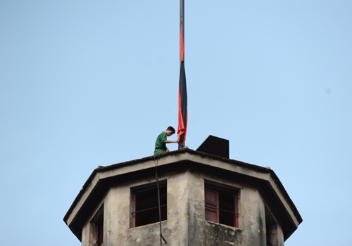 Võ Nguyên Giáp, cờ rủ