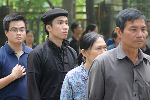 Một không khí rất tĩnh lặng trong khuôn viên ngôi nhà.