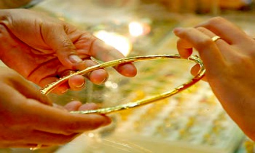 Vàng trên đà giảm giá