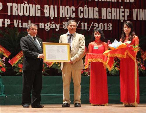 Công bố thành lập trường Đại học Công nghiệp Vinh