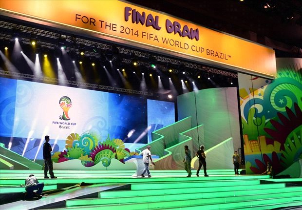 Bốc thăm thử World Cup: Brazil, Italia, Pháp cùng bảng