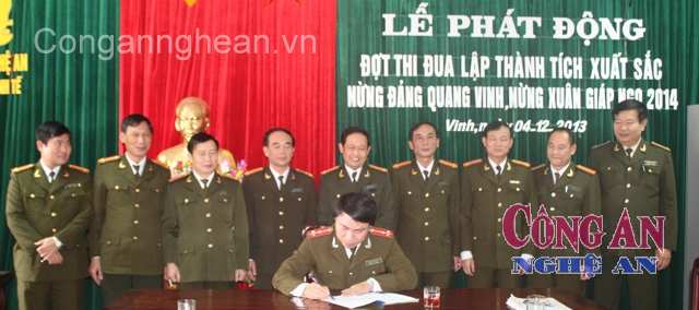 Phát động đợt thi đua mừng Đảng, mừng Xuân