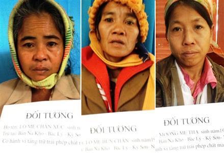 Một đêm bắt 3 vụ vận chuyển, tàng trữ ma tuý