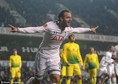 Tottenham – Anzhi: Ngôi sao tỏa sáng