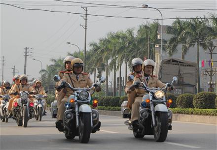 Đảm bảo trật tự an toàn giao thông trong dịp Tết