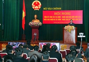 Ngành Tài chính đã đề ra nhiều giải pháp để hoàn thành thu NSNN năm 2014. Ảnh VGP/Nhật Bắc