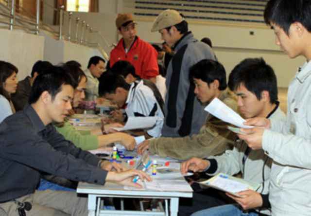 Sẽ có 14.000 suất lao động tại Hàn Quốc