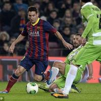 Barca – Getafe: Siêu nhân trở lại