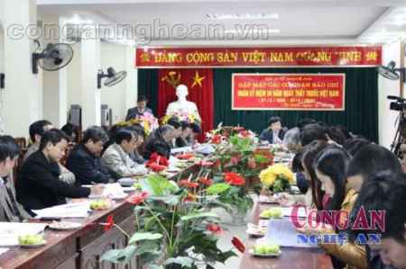 Sở Y tế Nghệ An: Gặp mặt báo chí nhân ngày 27.2