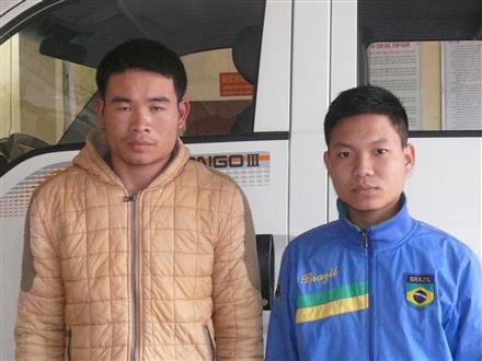 Làm rõ, bắt giữ 2 đối tượng cướp tài sản